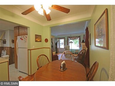 Kitchen opens to the open dining area..inviting li