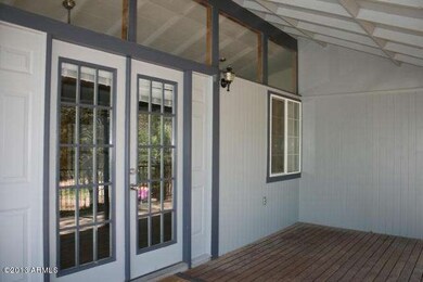 Front deck