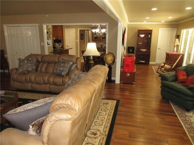 Open floor plan view.