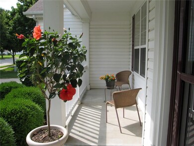 YES YOU REALLY CAN SIT ON THE COVERED FRONT PORCH. HOME IS ON A CUL-DE-SAC.