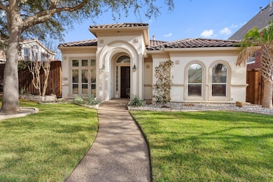 Mediterranean / spanish house with french doors an