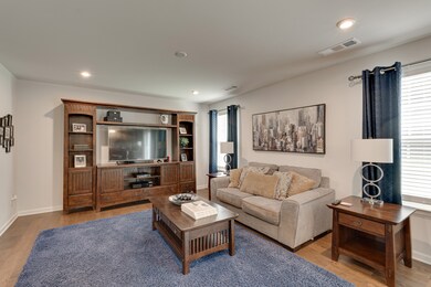 Living room view from the kitchen