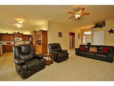 Living Room. VIEW OF LIVING INTO KITCHEN
