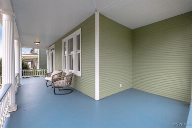 View of patio / terrace with a porch