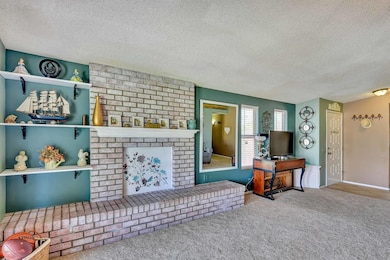Brick Fireplace