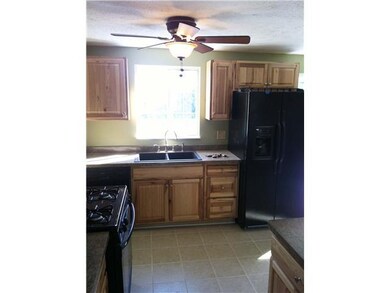 Kitchen. Tile floors in kitchen, dining room and b