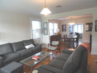 Kitchen has stainless- steel appliances including