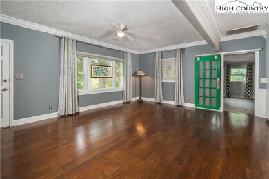 Living room to den