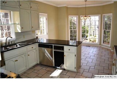 Updated eat-in kitchen with granite countertops, s