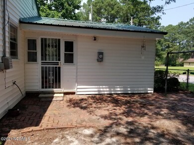 Back door from Laundry Room