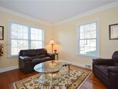 Living Room. Plentiful natural light enters the li