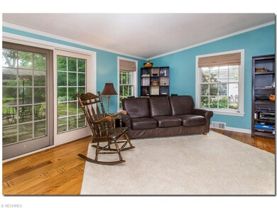 Large Family Room with Vaulted Ceiling, Hardwood F