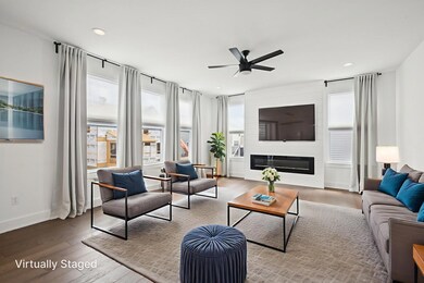 Family Room Staged