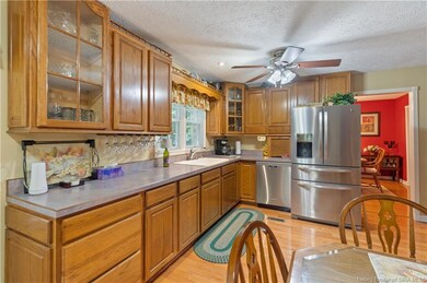 Abundance of Beautiful kitchen cabinets.   Hidden 