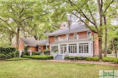 Rear View with brick terrace