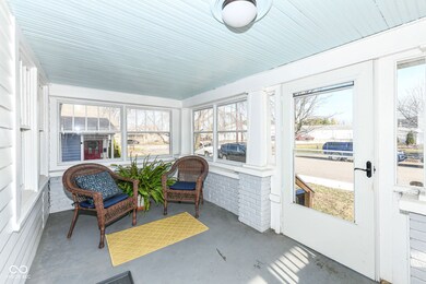 Enclosed porch