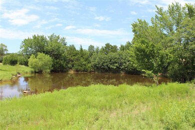 Pond to the NW of House