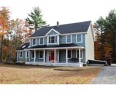 Exterior Front. large farmers porch...