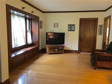 Dining room with window seat!