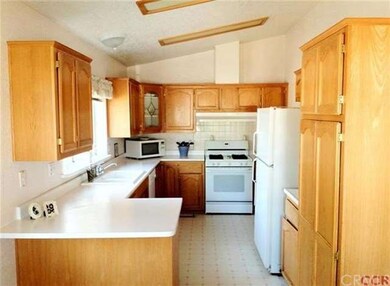 Plenty of cabinets in the kitchen