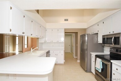 Kitchen with stainless appliances