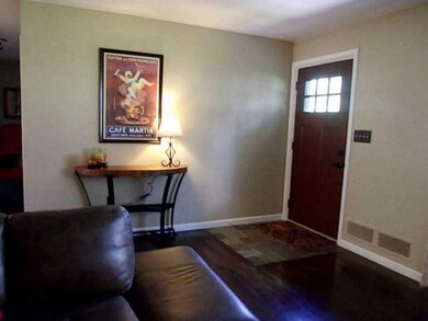 Entry/Foyer. Bright Entry & Gleaming Hardwood Floo