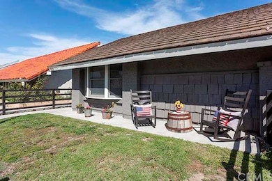 Enclosed Front yard patio