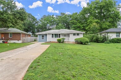 View of front of property with driveway