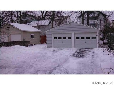 Parking Lot/Garage Oversized 2 car garage with pow