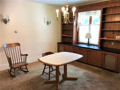 Beautiful built in shelving and cabinets highlight