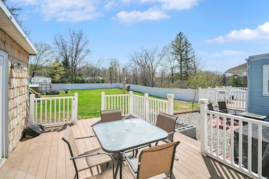 Deck off living room