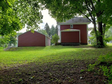Backyard toward house