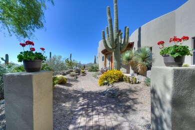 Professionally Landscaped Entrance
