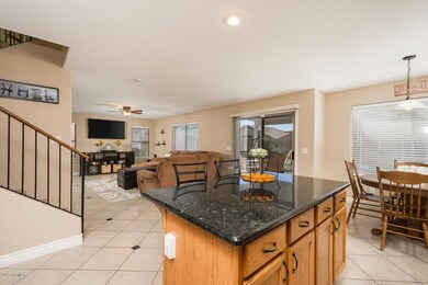 Kitchen has Granite