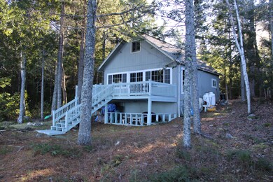 House view from the Lake