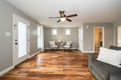 Over sized living room.