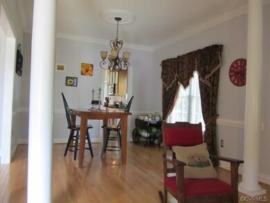 Dining Room opens to Living Room