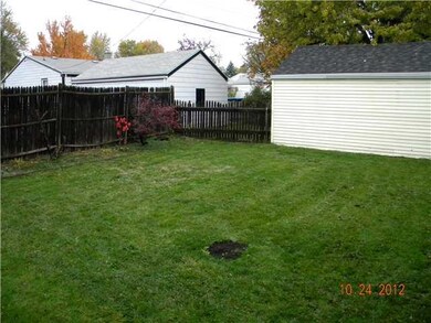 Yard/Garden. The back yard.