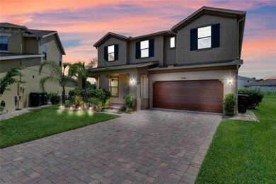Beautiful sunsets behind the house