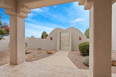 Relax on your front covered patio