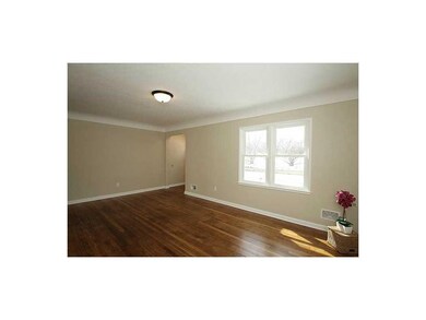 Living Room. living room new windows and wood floo