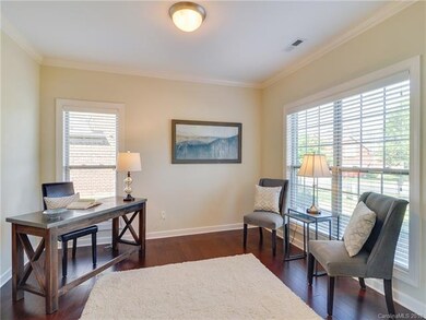 Nice bright office with french doors