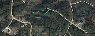 Lot is located at end of cul de sac