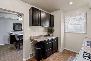 Extra counter space and storage