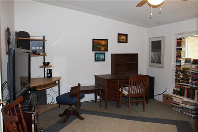 Office/Den with double doors