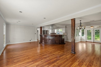 Open-concept Living and Dining