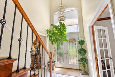 ENTRY - light filled, 2 story entry