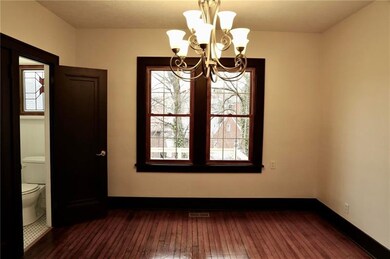 Dining room and powder room
