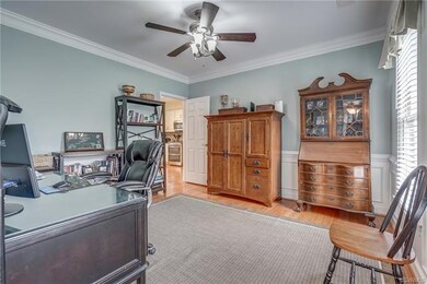 Dining Room (used as an office) with Hardwood Floo