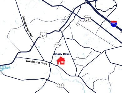 Shady Oaks Driving Map